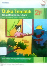 Buku Tematik : Kegiatan Sehari-hari untuk SD/MI kelas 2 semester 2