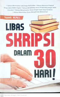 Libas Skripsi Dalam 30 Hari