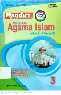 Pendidikan Agama Islam untuk SD Kelas 3