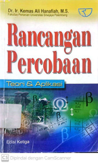 Rancangan Percobaan: Teori dan Aplikasi