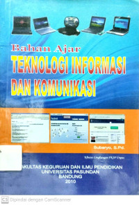 Bahan Ajar Teknologi Informasi dan Komunikasi