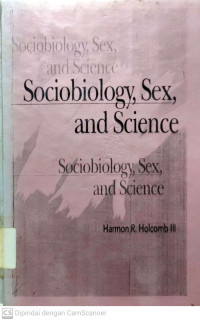 Sociobiology, Sex, and Science