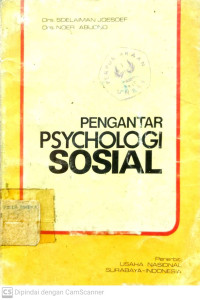 Pengantar Psychologi Sosial