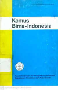 Kamus Bima-Indonesia