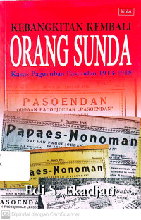 Kebangkitan Kembali Orang Sunda: Kasus Paguyuban Pasundan 1913-1918