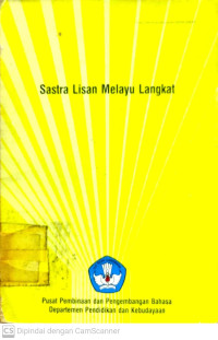 Sastra Lisan Melayu Langkat