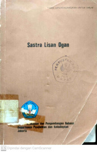 Sastra Lisan Ogan