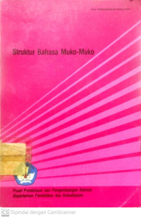 Struktur Bahasa Muko-Muko