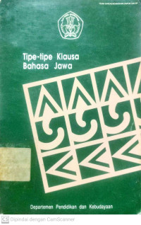 Tipe-Tipe Klausa Bahasa Jawa