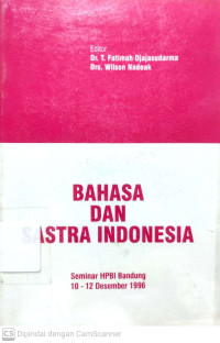 Bahasa Dan Sastra Indonesia