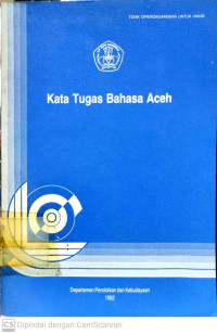 Kata Tugas Bahasa Aceh