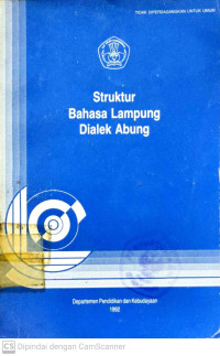 Struktur Bahasa Lampung Dialek Abung