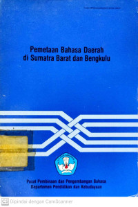 Pemetaan Bahasa Daerah di Sumatra Barat dan Bengkulu