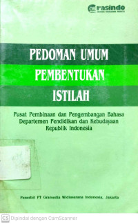 Pedoman Umum Pembentukan Istilah