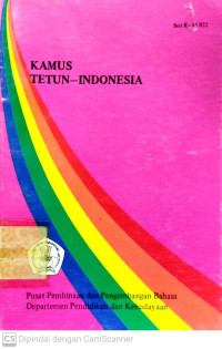 Kamus Tetun - Indonesia