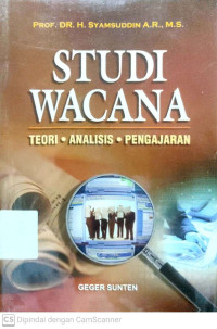 Studi Wacana : Teori, Analisis, Pengajaran