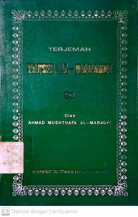 Terjemah Tafsir AL-Marghi ke 21