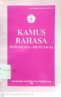 Kamus Bahasa Indonesia - Mentawai