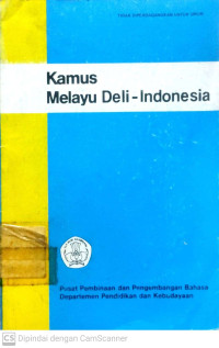 Kamus Melayu Deli-Indonesia