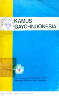 Kamus Gayo-Indonesia