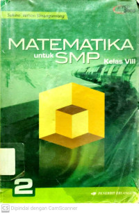 Matematika Untuk SMP Kelas VIII