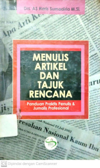 Menulis Artikel dan Tajuk Rencana