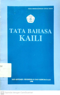 Tata Bahasa Kaili