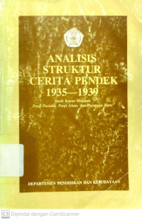 Analisis Struktur Cerita Pendek 1935-1939