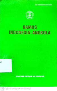 Kamus Indonesia - Angkola