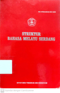 Struktur Bahasa Melayu Serdang