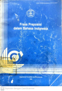 Frasa Preposisi dalam Bahasa Indonesia