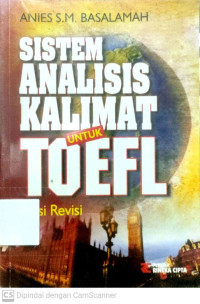 Sistem Analisis Kalimat Untuk TOEFL dalam Tata Bahasa Inggris