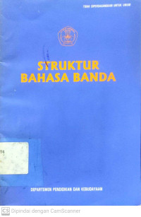 Struktur Bahasa Banda