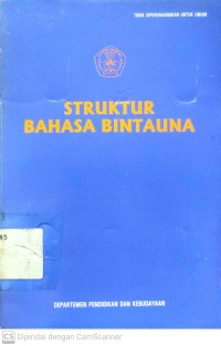 Struktur Bahasa Bintauna