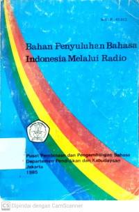 Bahan Penyuluhan Bahasa Indonesia Melalui Radio