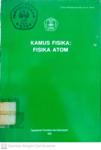 Kamus Fisika : Fisika Atom