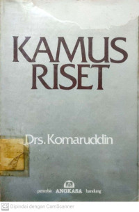 Kamus Riset