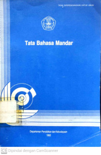 Tata Bahasa Mandar