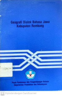 Geografi Dialek Bahasa Jawa Kabupaten Rembang