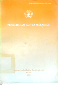 Prosa dalam Sastra Makassar