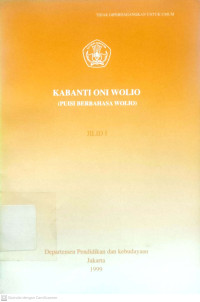 Kabanti Oni Wolio (Puisi Berbahasa Wolio)