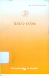 Babad Sakra