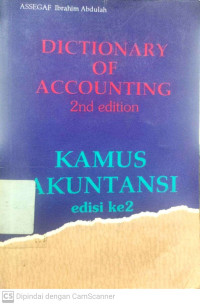 Kamus Akuntansi (Edisi ke 2)