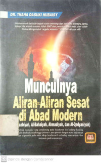 Munculnya Aliran-Aliran Sesat di Abad Modern