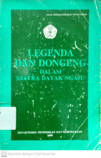 Legenda dan Dongeng dalam Sastra Dayak Ngaju