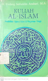 Kuliah AL-Islam: Pendidikan Agama Islam di Perguruan Tinggi