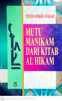 Mutu Manikam Dari Kitab AL-Hikam