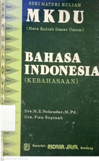 Bahasa Indonesia (Kebahasaan)