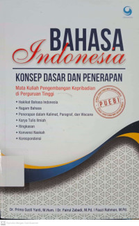 Bahasa Indonesia: Konsep Dasar dan Penerapan