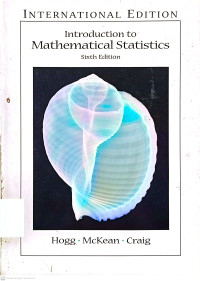 Intoduction to Mathematical Statistics